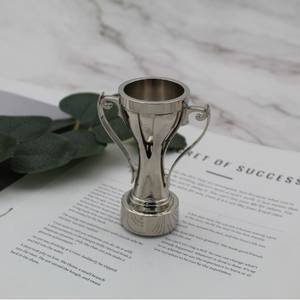 Match de ligue de football personnalisé <span class=keywords><strong>Mini</strong></span> trophée <span class=keywords><strong>du</strong></span> championnat d'Europe <span class=keywords><strong>Coupe</strong></span> promotionnelle Trophée de la Ligue des champions en alliage de zinc métallique - Product Image 4