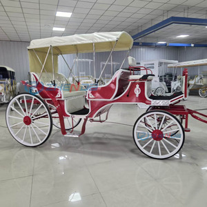 Carruaje Eléctrico Rojo de Alta Calidad para Turismo, Hecho en China, a Bajo Precio - Product Image 6