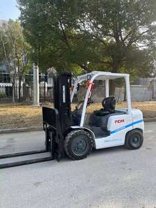 중고 TCM3톤 5톤 10톤 연료 구동식 4미터 미쓰비시 전동 스태커 크레인 및 천연가스 휴대용 지게차 - Product Image 4