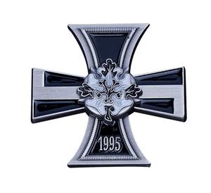 Broche en métal personnalisée épinglette en émail technique de moulage insigne de marque pour vêtements - Product Image 1