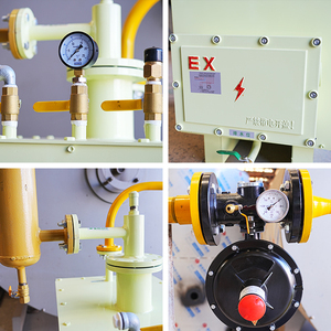 Horno de vaporización industrial de 30kg Vaporizador de gas natural <span class=keywords><strong>LPG</strong></span> Maquinaria esencial Piezas de caldera - Product Image 6