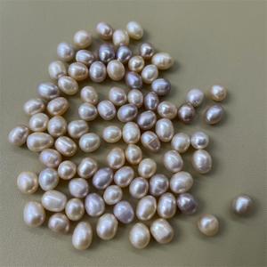 2-3mm ngọc trai nước ngọt tự nhiên vòng với một nửa lỗ khoan Perle Blanche <span class=keywords><strong>Loose</strong></span> ngọc trai loại - Product Image 2