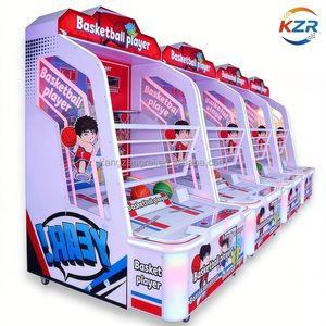 อุปกรณ์สวนสนุกสำหรับศูนย์เกมวิดีโอ, เครื่องเล่นเกมคอนโซลสำหรับการเล่นแบบครอบครัว, ผู้ผลิตเครื่องเล่นบาสเก็ตบอลสำหรับสองคน - Product Image 6