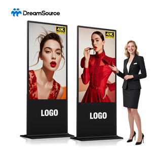 Floor Standing LCD <b>TV</b> Video Player Touch Screen Interactive Kiosk Vertical Digital Signage Totem Advertising Display - Product Image 1