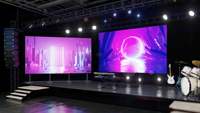 Écran LED de location intérieur extérieur polychrome Ledwall P1.86 P2.5 P3 P4 P5 Panneau mural vidéo LED Écrans d'affichage en aluminium moulé sous pression