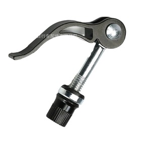 Abrazadera de liberación rápida para sillín de bicicleta, de aluminio, 8 mm x 60 mm, con tuerca de bloqueo, ajuste universal, multicolor - Product Image 5