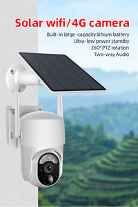 Năng lượng mặt trời S50 4G/Wifi PTZ <span class=keywords><strong>camera</strong></span> với Built-in pin 18650 trong nhà/ngoài trời <span class=keywords><strong>Camera</strong></span> An Ninh, phát hiện chuyển động - Product Image 2