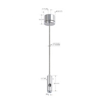 Système de Suspension de panneaux LED, câble métallique en acier, Kit suspendu pour Suspension plafond, LED, mm