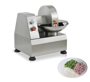 Multi Functional Bowl Filling <b>Vegetable</b> <b>Cutter</b>, Desktop <b>Vegetable</b> <b>Cutter</b>, Granule Chopper, Stainless Steel Small Meat Grinder - Product Image 3