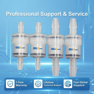 Protection des conduites de gaz/liquides basse pression pour nébuliseurs, ventilateurs portables, appareils de beauté pour l'hydrothérapie, mini-vanne de retenue - Product Image 1