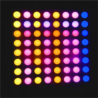 23088RGB 5mm RGB Dot Matrix 8x8 LED Display modul kualitas tinggi produk CA