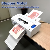 Machine de découpe et d'embossage numérique A3 MOMOTECH à alimentation automatique par servomoteur pour papier d'étiquettes et découpe de contour