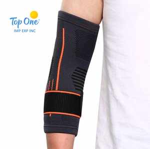 Offre Spéciale Top One Flexible Golf Tennis Sports Baseball Tricoté Bras Coude Support Brace avec Compression Pad - Product Image 5