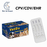 Veterinaire dierziekten detectie Canine Parvovirus Antigeentest + GIARDIA Ag Gecombineerde Test (CPV+GIA)