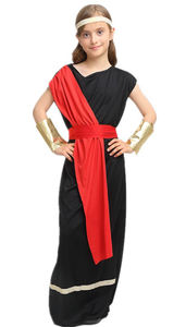 Disfraz de Toga Egipcia Antigua, Romana y Griega para Niñas, Disfraz de César - Product Image 3