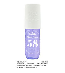 Explosions Cross-border SOL <span class=keywords><strong>Parfum</strong></span> Vaporisateur pour cheveux et corps pour femme, Eau de <span class=keywords><strong>Parfum</strong></span> longue durée Rio Summer, Notes florales <span class=keywords><strong>Patchouli</strong></span> - Product Image 5