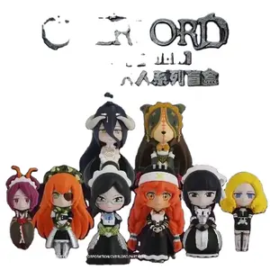 Wholesale Popular cute bedroom accessory OVERLORD mystery box mini toys The Angku maid Corps blind box toys wholesale