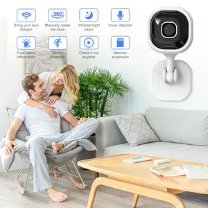 Camera An Ninh Thông Minh Wifi Full Hd Trong Nhà 2023 P Mạng Giám Sát Mini Không Dây Ip Thiết Kế Mới 1080