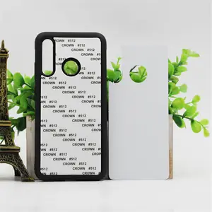 Custom TPU PC 2D Sublimation Cases White Cell Phone Funda For Huawei P Smart 2019 Y9 P40 Lite Blank Sublimation Case