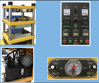 Mesin Vulkanisasi Datar Laboratorium Kecil BP-8170-A Hydraulic Press 380V 3.7kW Garansi 1 Tahun Produsen