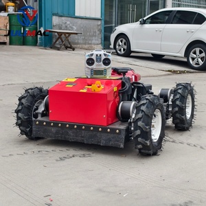<strong>Flail</strong> Lawn <strong>Mower</strong> with <strong>Remote</strong> Control Mulching Function Durable for Commercial Landscape for Lawn Maintenance - Product Image 4