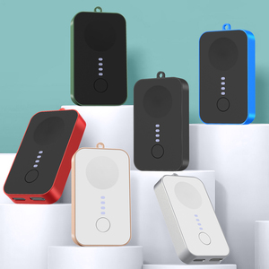 Llavero portátil de 1200mAh, base de carga inalámbrica de succión magnética, Banco de energía de carga inalámbrica magnética para reloj colorido - Product Image 4