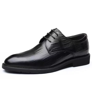 Waterproof Men's <b>Work</b> Slip-On <b>Shoes</b> Anti-Slip PU Leather Upper Dressy Office Career Loafers <b>Comfort</b> Hard-Wearing - Product Image 3