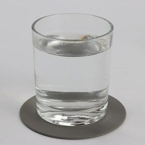Posavasos Personalizado Ys98 con Logotipo Impreso, Posavasos Redondo de Silicona con Patrón 3D Promocional para Bebidas, Juego de Posavasos de Goma de PVC Suave - Product Image 3