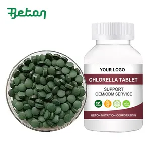 OEM Wholesale Micro Ingrediant Organic Chlorella Spirulina Tablet