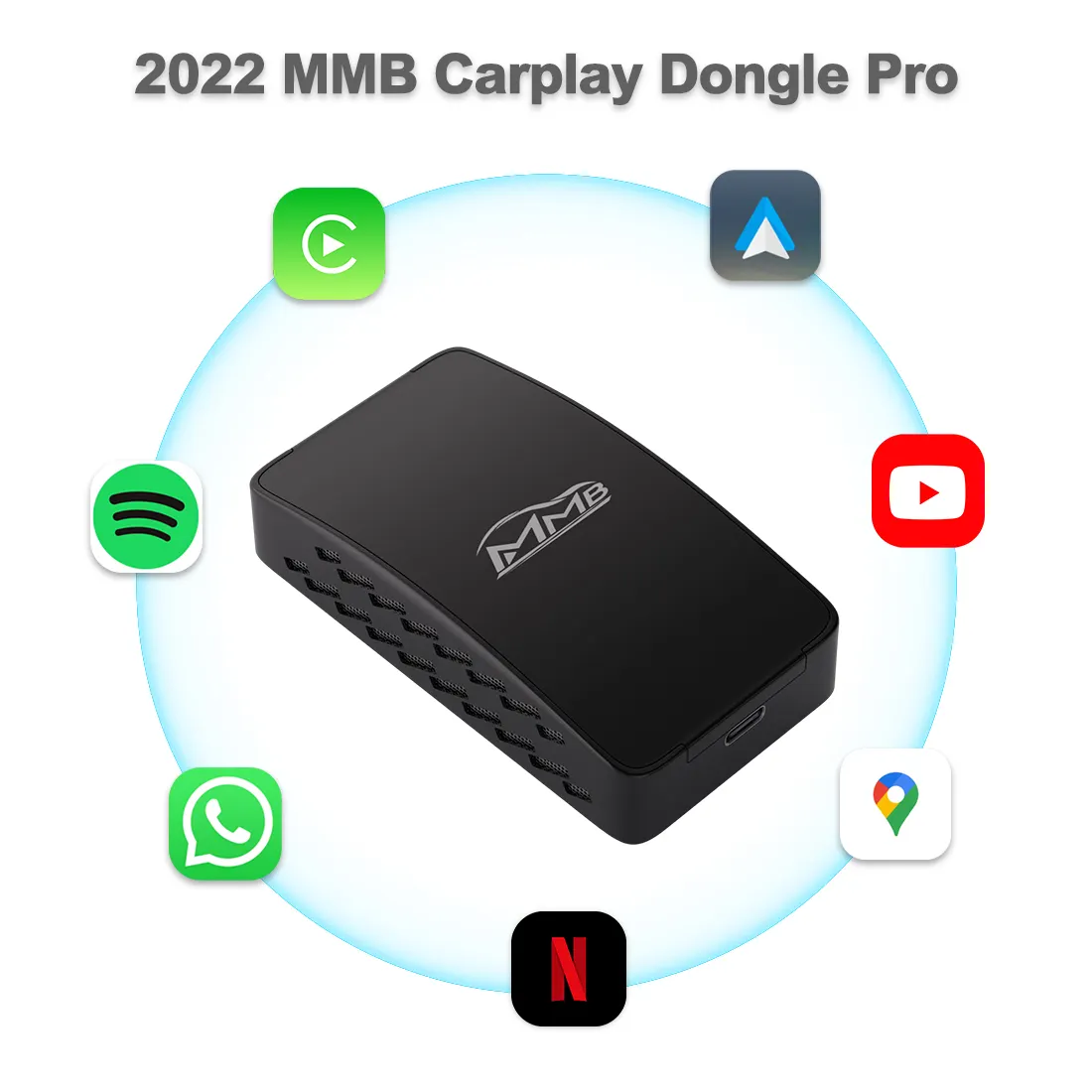 MMB portable carplay Ai box Android 11 Wireless USB dongle carplay dongle adapter android auto carplay youtube mirror link