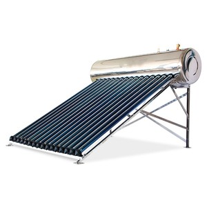 High Quality 300L Compact Pressurized Solar Water Heater for Home Outdoor Hotel & Garage Use Evacuated Tube Type - Product Image 1