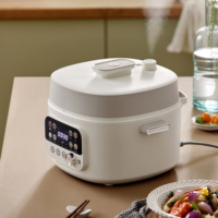 Appareil de cuisine intelligent, autocuiseurs multifonctions, commande par bouton, autocuiseurs à riz 4L, pot antiadhésif