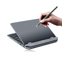 Topton Laptop saku, Notebook layar sentuh 7 inci Alder Lake Intel N95 ultra ringan komputer kantor 2,0 MP Windows 11 WiFi