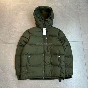 2025 מעיל גברים כלפי מטה עם רקום לוגו רקום נתיק כובע גדול גודל גדול חם מעיל החורף חם הוכחה קר - Product Image 2