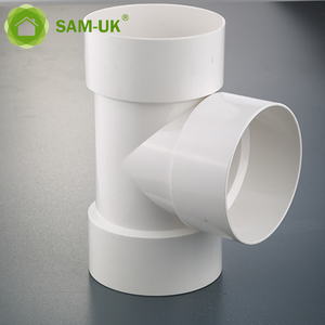 L'usine produit des tuyaux et des raccords en T en <span class=keywords><strong>PVC</strong></span> DWV de haute qualité à 90 degrés <span class=keywords><strong>1</strong></span> / 2 pouces en <span class=keywords><strong>PVC</strong></span> réduisant le plastique <span class=keywords><strong>pvc</strong></span> - Product Image 2