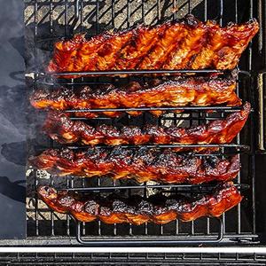 Vente en gros directe d'usine, Type de support de côtes de bœuf, accessoires de Barbecue, support de côtes de Barbecue utilisé pour le gril de Barbecue Kamado - Product Image 6