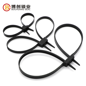 Venta caliente China Factory <span class=keywords><strong>Pull</strong></span> <span class=keywords><strong>Tight</strong></span> Double <span class=keywords><strong>Lock</strong></span> Nylon <span class=keywords><strong>Cable</strong></span> Tie Sello de plástico - Product Image 1