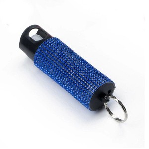 Professional Grade Diamond Spray Keychain Self Defense Women Pink Cry Carry Case Mace Rhinestone <b>Kit</b> Black Guard Dog Spray - Product Image 6