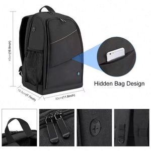 Free Sample Factory Outdoor Portable Waterproof Scratch-proof Backpack Handheld <b>Stabilizer</b> <b>Camera</b> Bag with Rain Cover for DJI D - Product Image 2