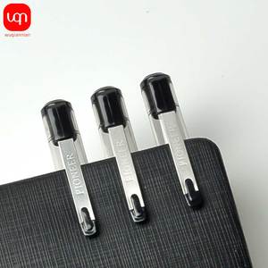 Ngựa Vằn Patterned Gel bú<span class=keywords><strong>t</strong></span> màu đen với 0.5 mé<span class=keywords><strong>t</strong></span> tip cho mịn bằng văn bản thoải mái grip bán buôn cho văn phòng kinh doanh - Product Image 6