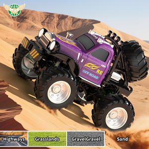 Coche RC Miniatura YF 1:64, Regalo de Cumpleaños para Niños, Luces LED, 2WD Todoterreno, Coches de Control Remoto con Remolque Caravana - Product Image 4