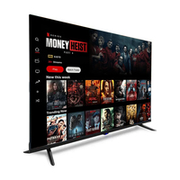 Televisor Inteligente LED de 55 Pulgadas de Última Generación con WiFi Integrado, 4K UHD, Sistema Operativo Android, Estable para Uso Doméstico, Hotelero y Comercial