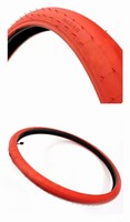 Chambre à air de moto rouge de 18 pouces, vente directe usine, chambre à air de rechange en butyl pour moto, tubeless Enduro rigide