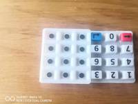 Custom industrial keyboard keycap buttons Silicone Rubber Keypads membrane switches