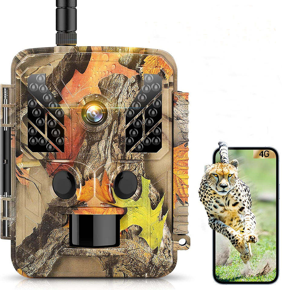 Night Vision Game Camera 36MP 1080P Trail Camera With PIR