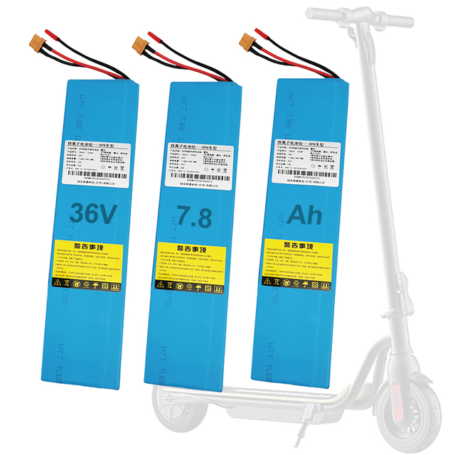 Factory Custom Rechargeable Li-ion Lithium 36V 7.8ah 7.5Ah Electric E Scooter Battery