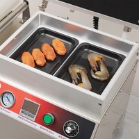 Machine d'emballage sous vide Pompe automatique à feuille chaude Certifiée CE Machine d'emballage sous vide de table Pièces de rechange gratuites