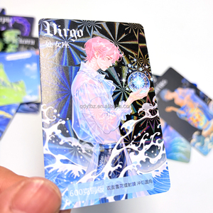 Tarjetas de Felicitación Holográficas con Papel Recubierto Grueso, Laminado, Personalizadas con <span class=keywords><strong>Anime</strong></span>, con Relieve, para Uso Comercial - Product Image 4