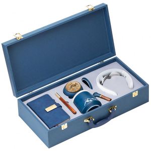 Coffret Cadeau Promotionnel Bien-être au Bureau : Masseur de Cou, Carnet, Tasse, Batterie Externe, Stylo et Accessoires de Bureau - Product Image 3