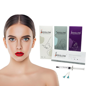 Gel injectable d'<span class=keywords><strong>acide</strong></span> <span class=keywords><strong>hyaluronique</strong></span> réticulé 2 ml – Remplissants dermiques pour les yeux, le nez, les lèvres et le visage – Anti-âge, raffermissant – 26 mg/ml HA - Product Image 5